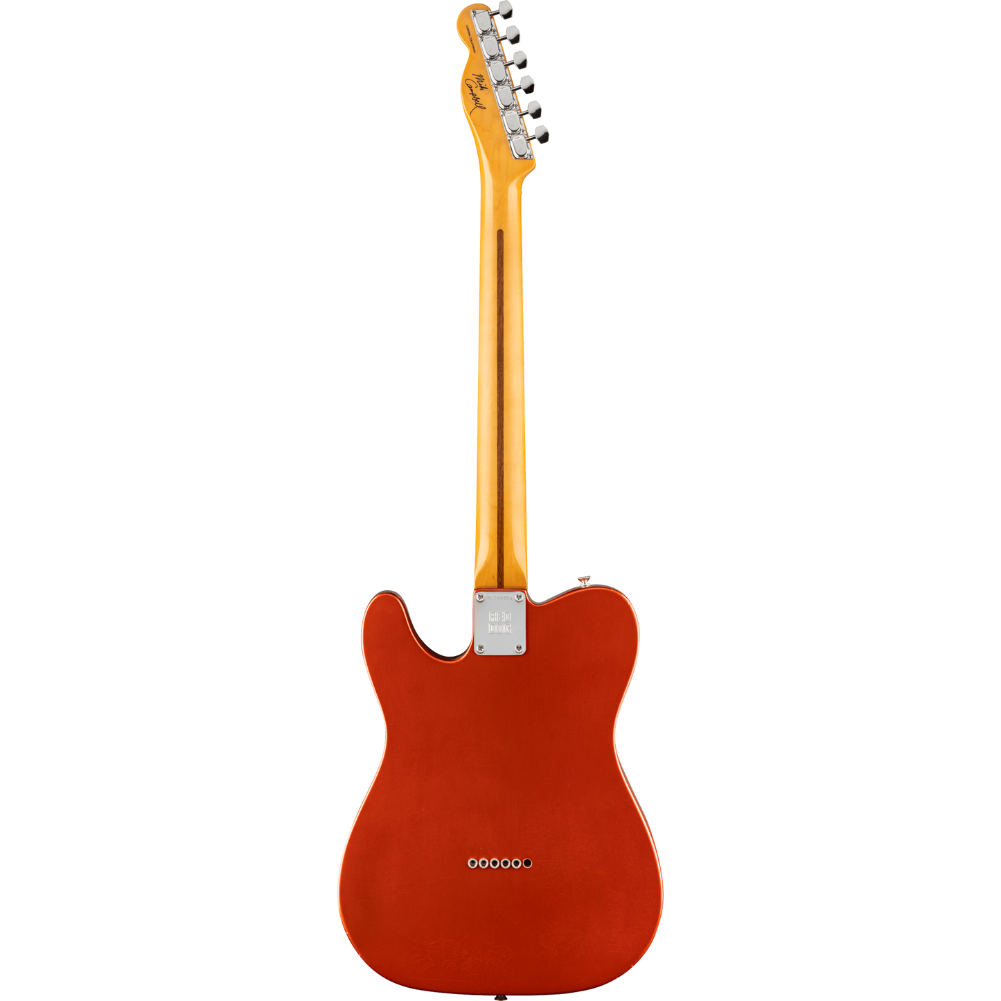 Fender Stories Collection Mike Campbell Red Dog Telecaster - Red Dog Red