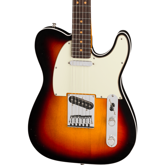 Fender American Ultra Luxe Vintage '60s Telecaster Custom -  3-Color Sunburst