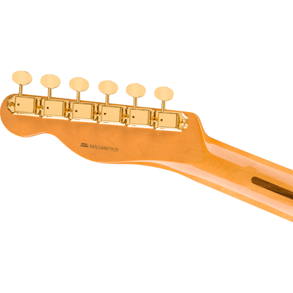 Fender Buck Owens Telecaster Electric Guitar - Red, Silver and Blue Sparkle