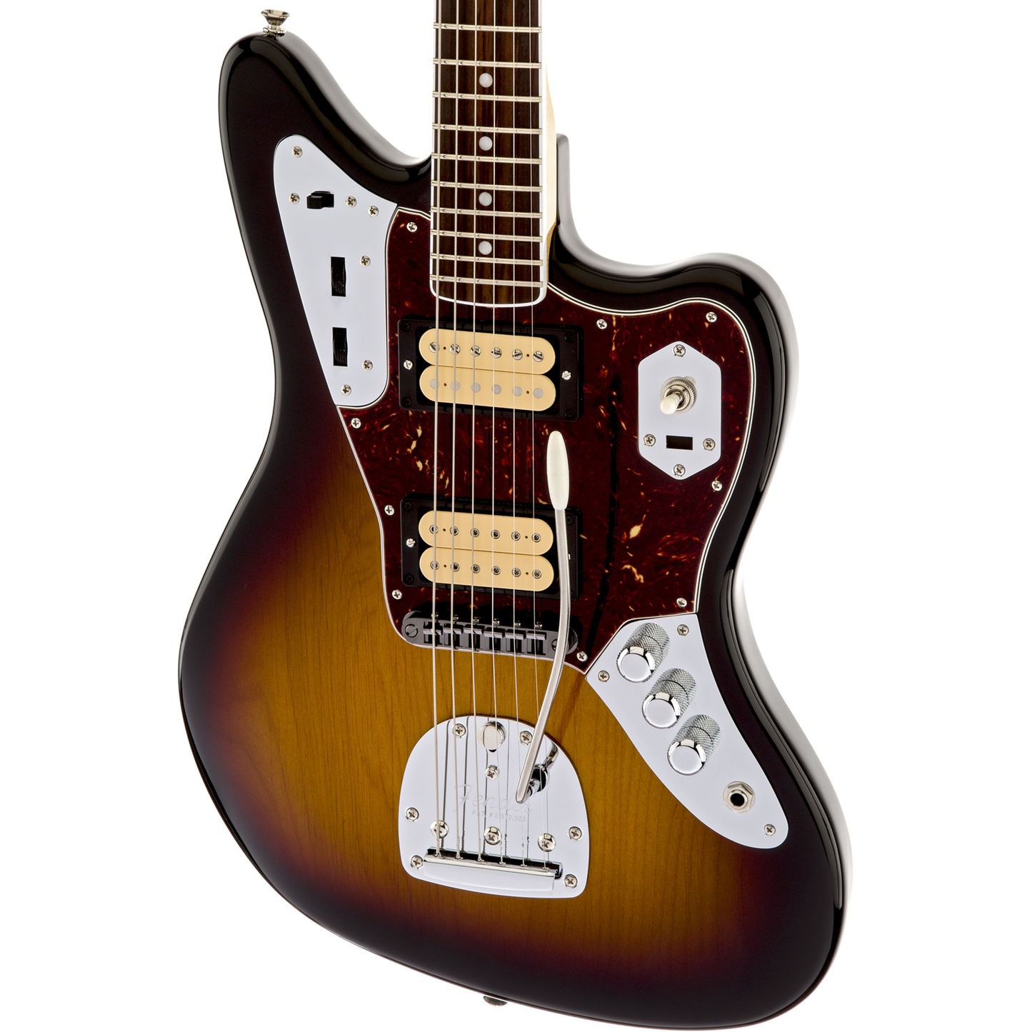 Fender Kurt Cobain Jaguar Electric Guitar - Rosewood Fingerboard, 3-Color Sunburst