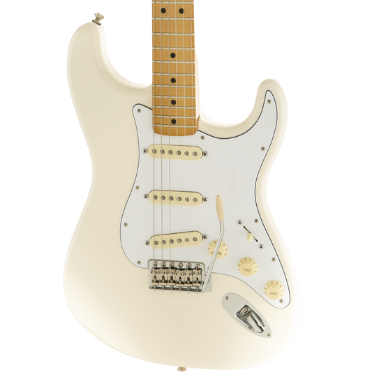 Fender Jimi Hendrix Stratocaster Electric Guitar, Olympic White