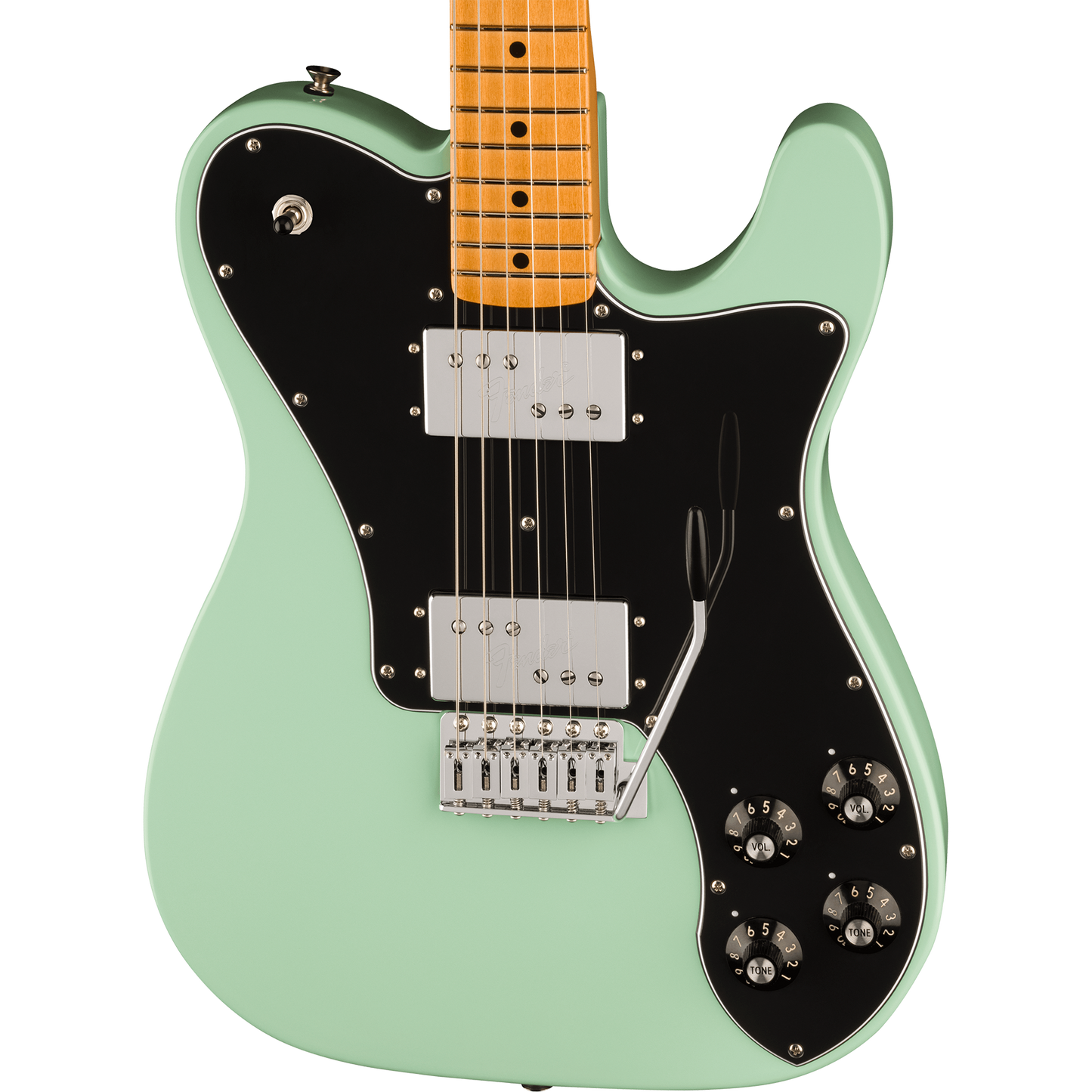 Fender Vintera II '70s Telecaster Deluxe Electric Guitar w/ Tremolo - Surf Green