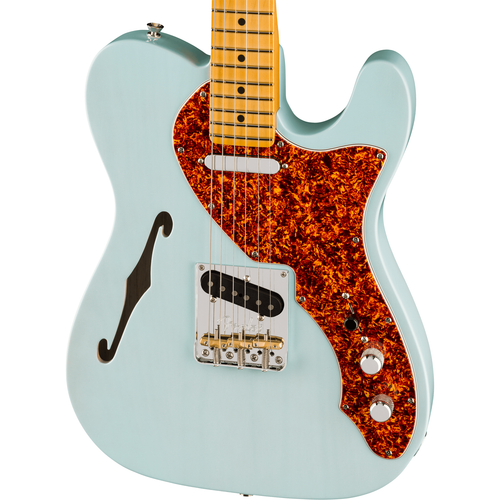 Fender American Professional II Telecaster Thinline - Transparent Daphne Blue