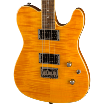 Fender Special Edition Custom Telecaster® FMT HH Electric Guitar - Amber