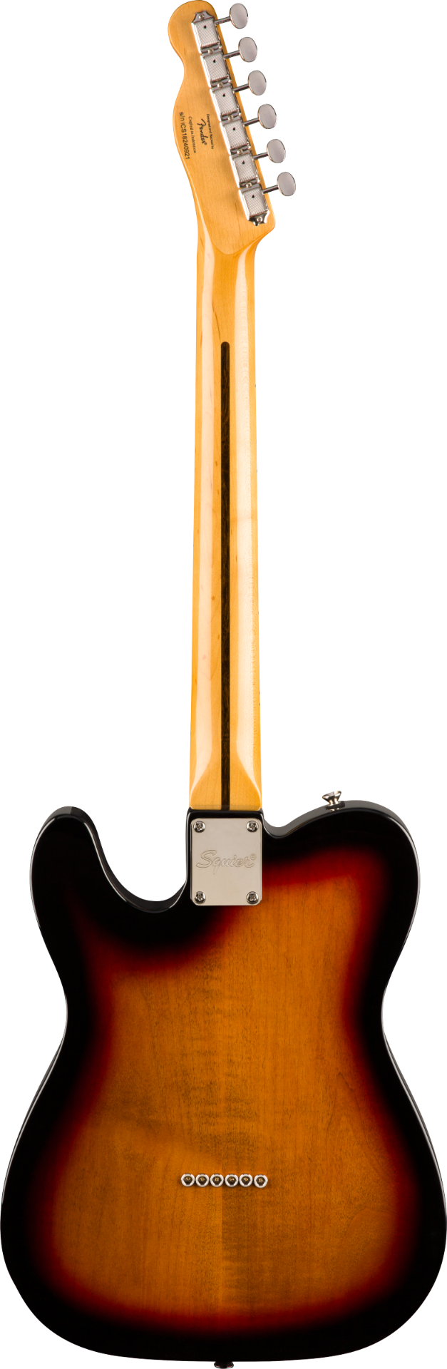 Squier by Fender Classic Vibe 70's Telecaster Thinline - Maple - 3-Tone Sunburst
