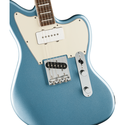 Squier Limited Edition Paranormal Offset Telecaster SJ - Laurel Fingerboard, Parchment Pickguard, Ice Blue Metallic