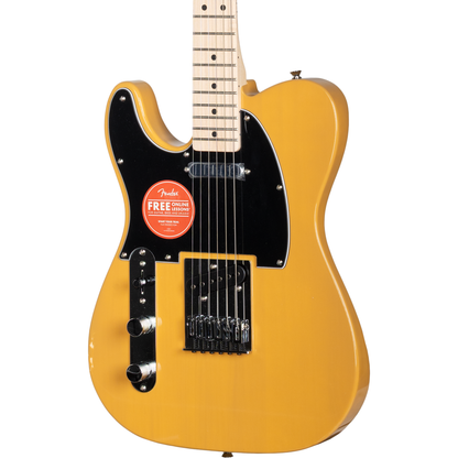 Squier Affinity Series Telecaster Left-Handed - Maple Fingerboard, Butterscotch Blonde