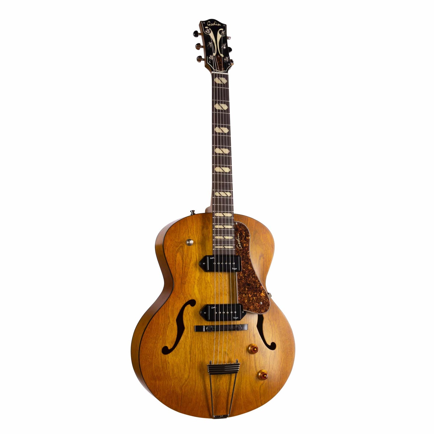 Godin 5th Avenue Jumbo P90 - Harvest Gold