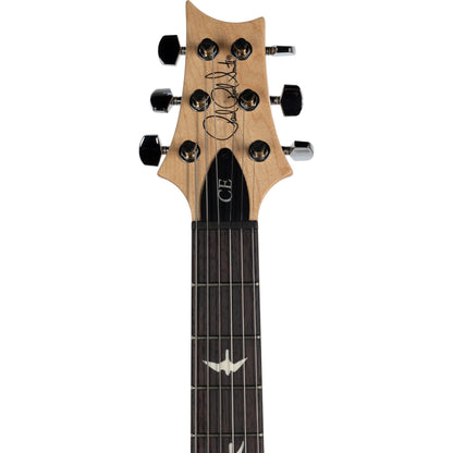 PRS CE 24 Semi-Hollow Electric Guitar, Black Amber w/ Gig Bag