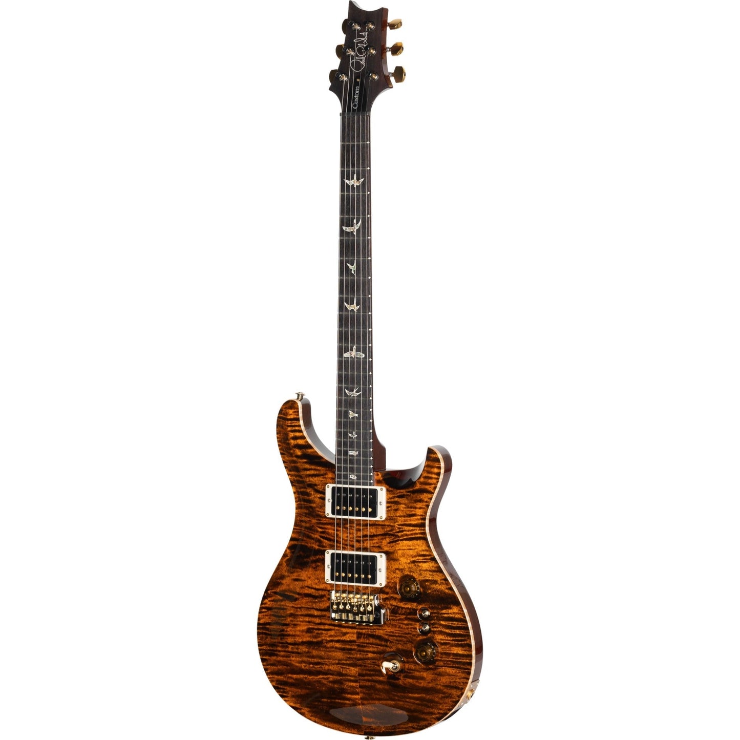 PRS Custom 24-08 10 Top Electric Guitar - Orange Tiger