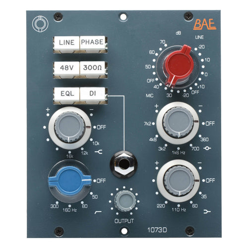 BAE 1073D Deluxe Mic Pre 500-Series Module