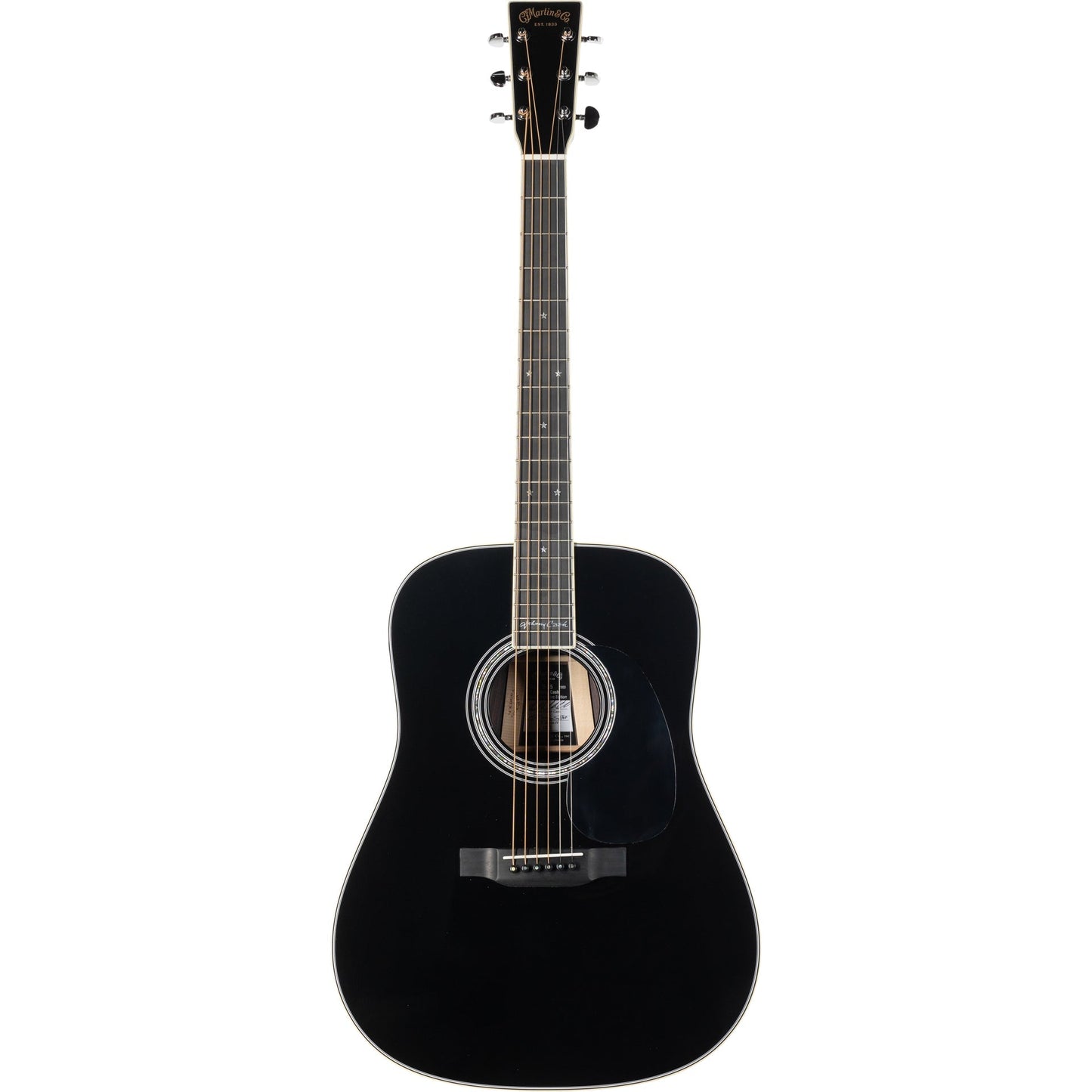 Martin D-35 Johnny Cash Special Edition Acoustic Guitar - Black