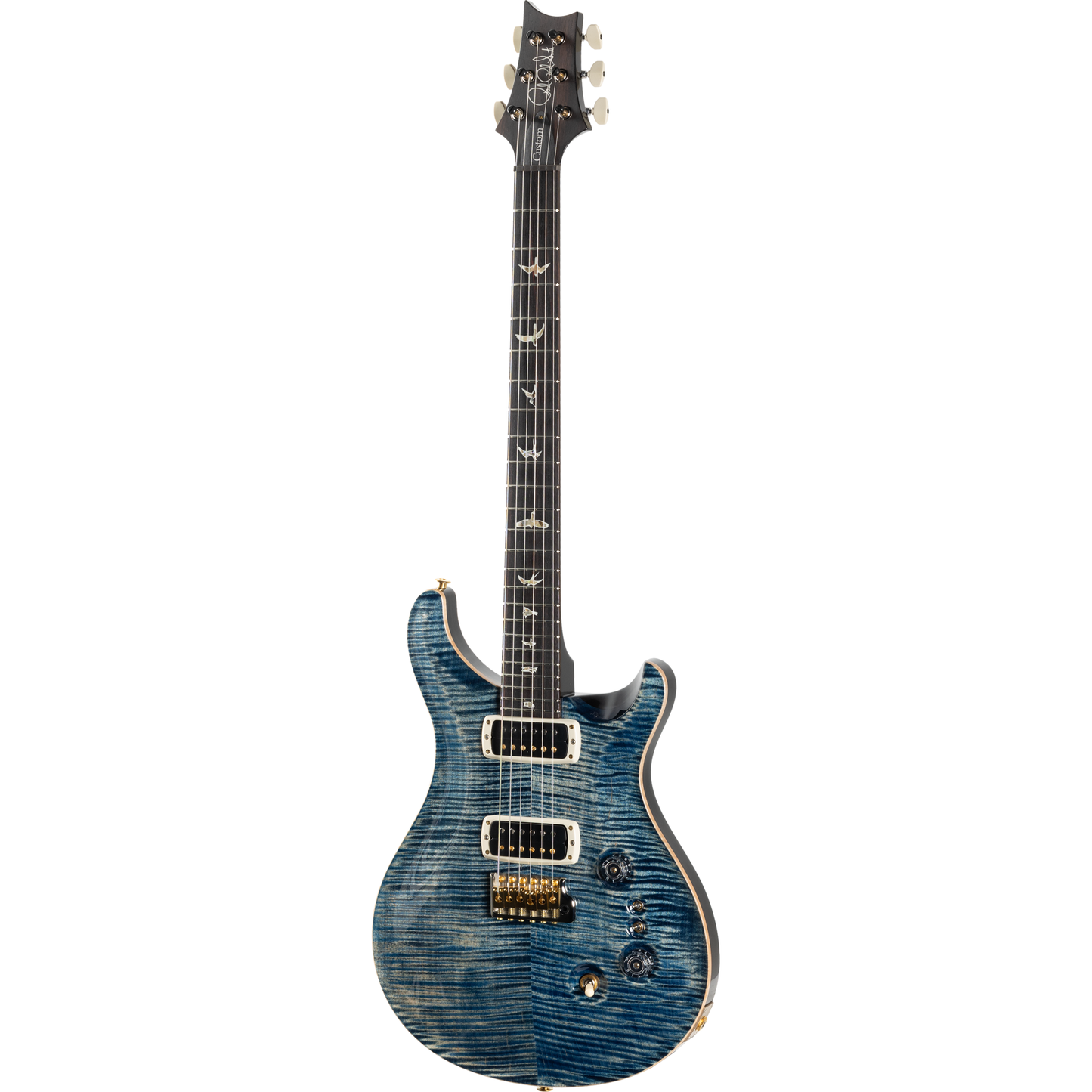 PRS Custom 24-08 10 Top Electric Guitar - Faded Whale Blue
