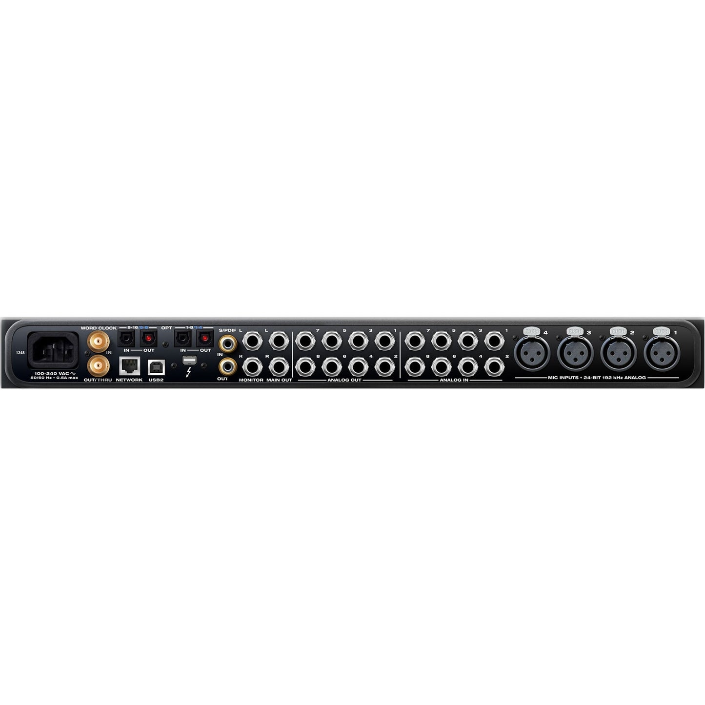 Motu 1248 Thunderbolt USB Audio Interface with DSP