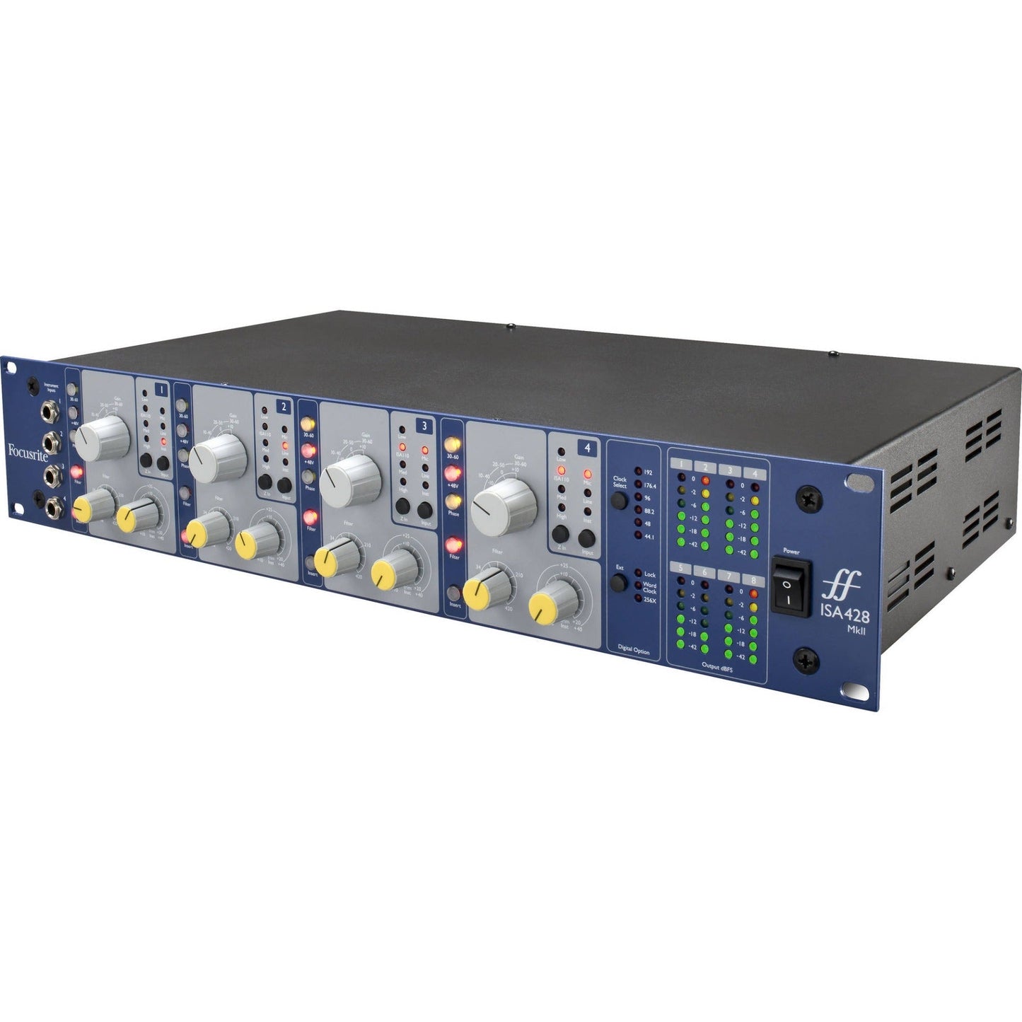 Focusrite ISA 428 MK2 4-Channel Microphone Preamp