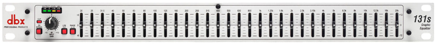DBX 131S Single 31-Band Graphic EQ