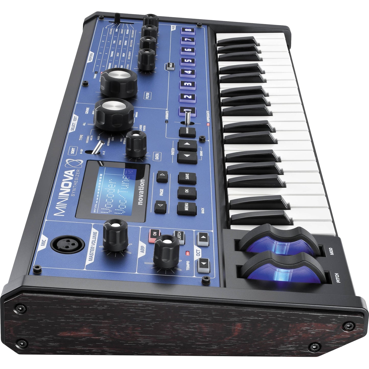 Novation MiniNova 37-Note Synthesizer Keyboard with Vocoder