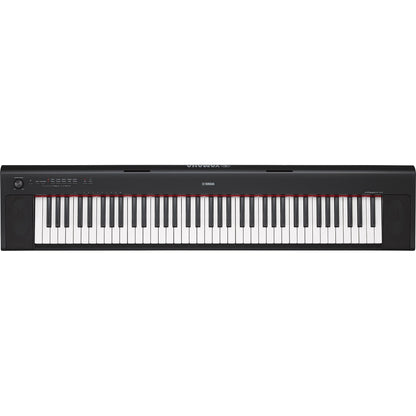 Yamaha NP32 76-Key Lightweight Portable Keyboard in Black with Power Supply