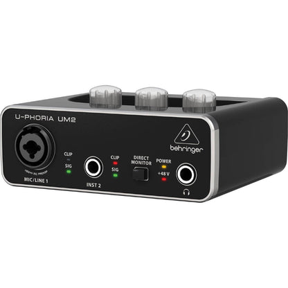 Behringer U-PHORIA UM2 2x2 USB Audio Interface
