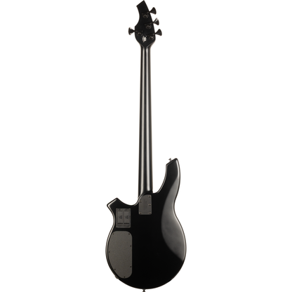 Ernie Ball Music Man Bongo HH 4-String Electric Bass Guitar - Stealth Black