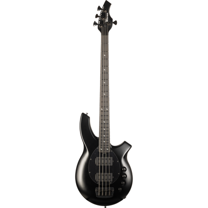 Ernie Ball Music Man Bongo HH 4-String Electric Bass Guitar - Stealth Black