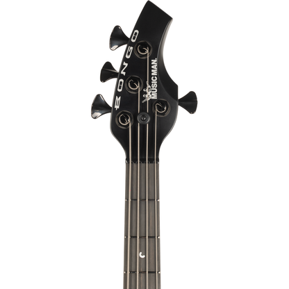 Ernie Ball Music Man Bongo HH 4-String Electric Bass Guitar - Stealth Black