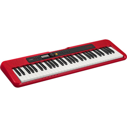 Casio Casiotone CT-S200 Portable 61-Key Digital Piano - Red