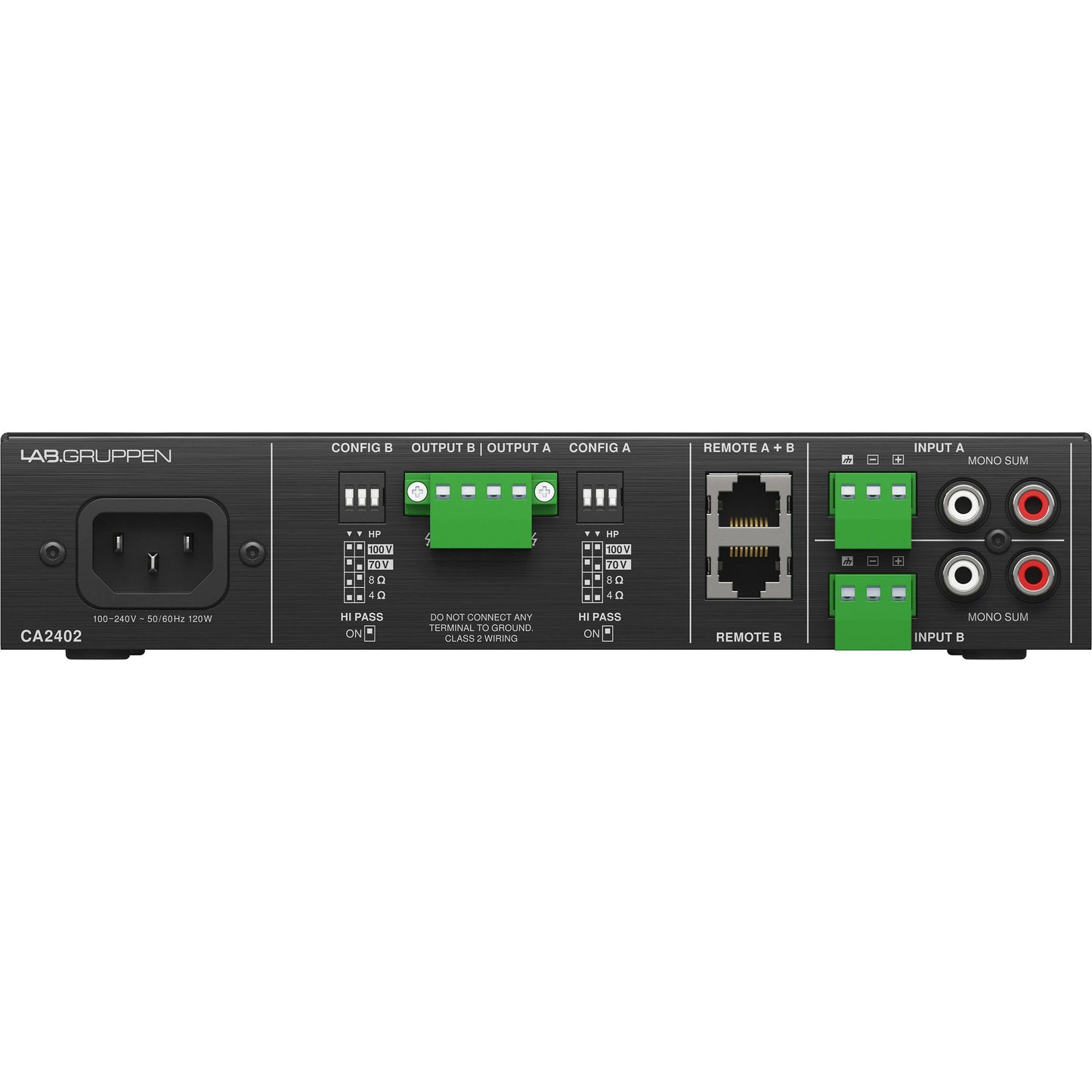 Lab Gruppen CA2402 2 x 240W Commercial Amplifier