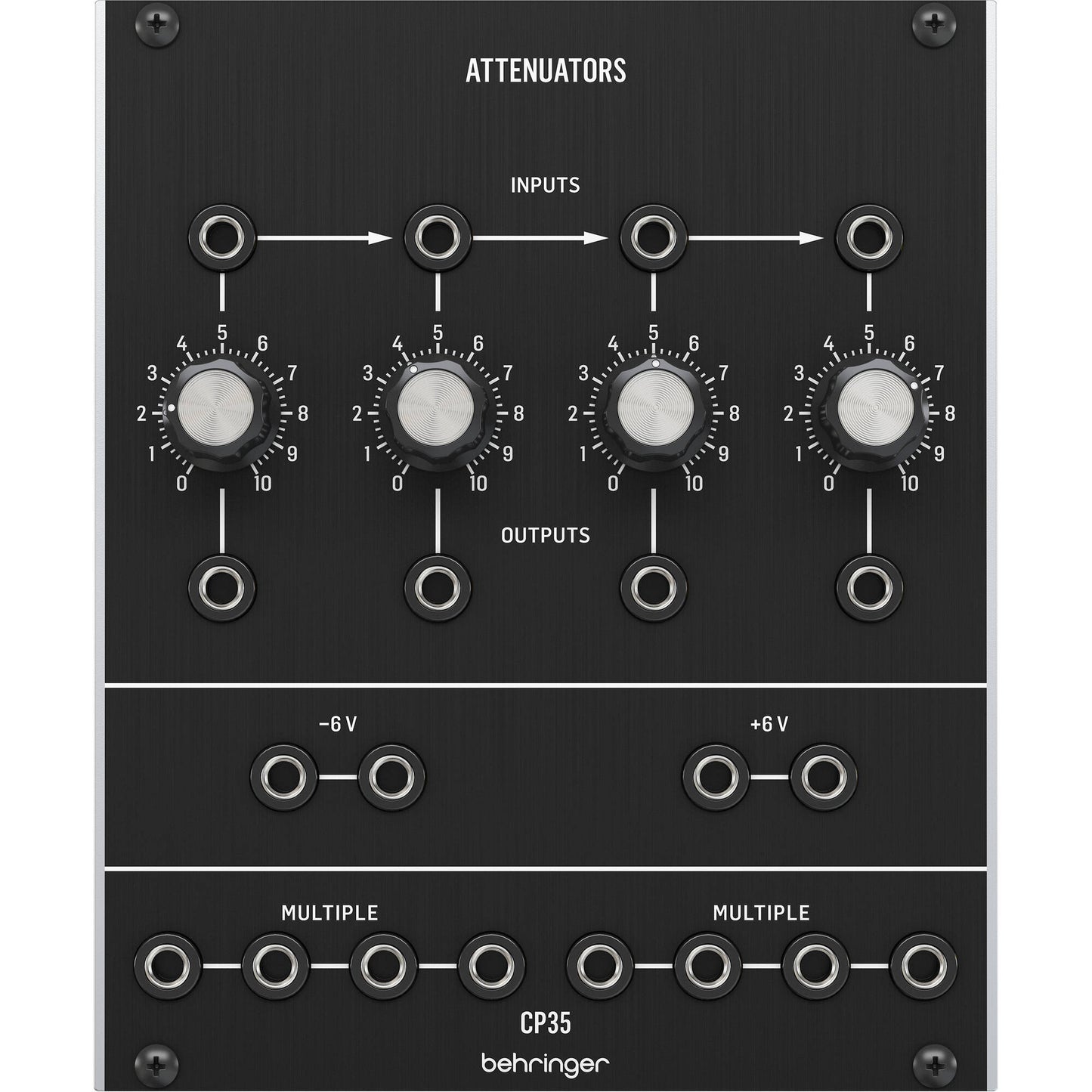 Behringer CP35 Attenuators - Analog Attenuator and Multiples Eurorack Module