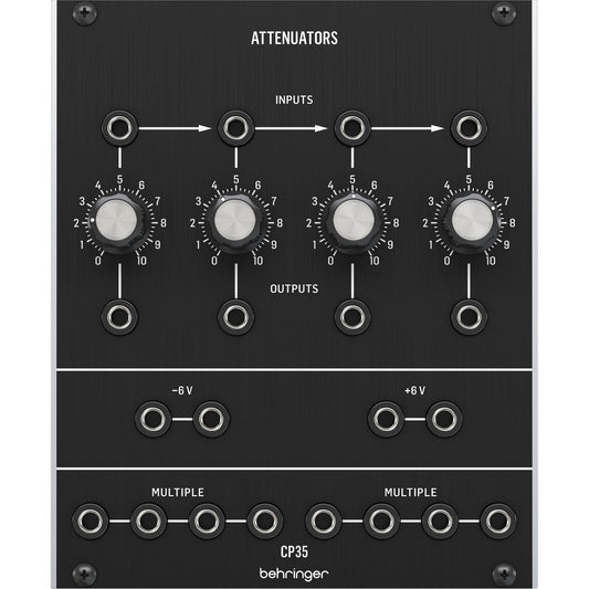 Behringer CP35 Attenuators - Analog Attenuator and Multiples Eurorack Module