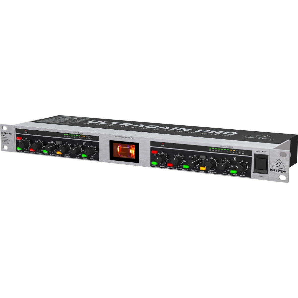 Behringer MIC2200 V2 Two-Channel Audiophile Vacuum Tube Microphone/Line Preamp