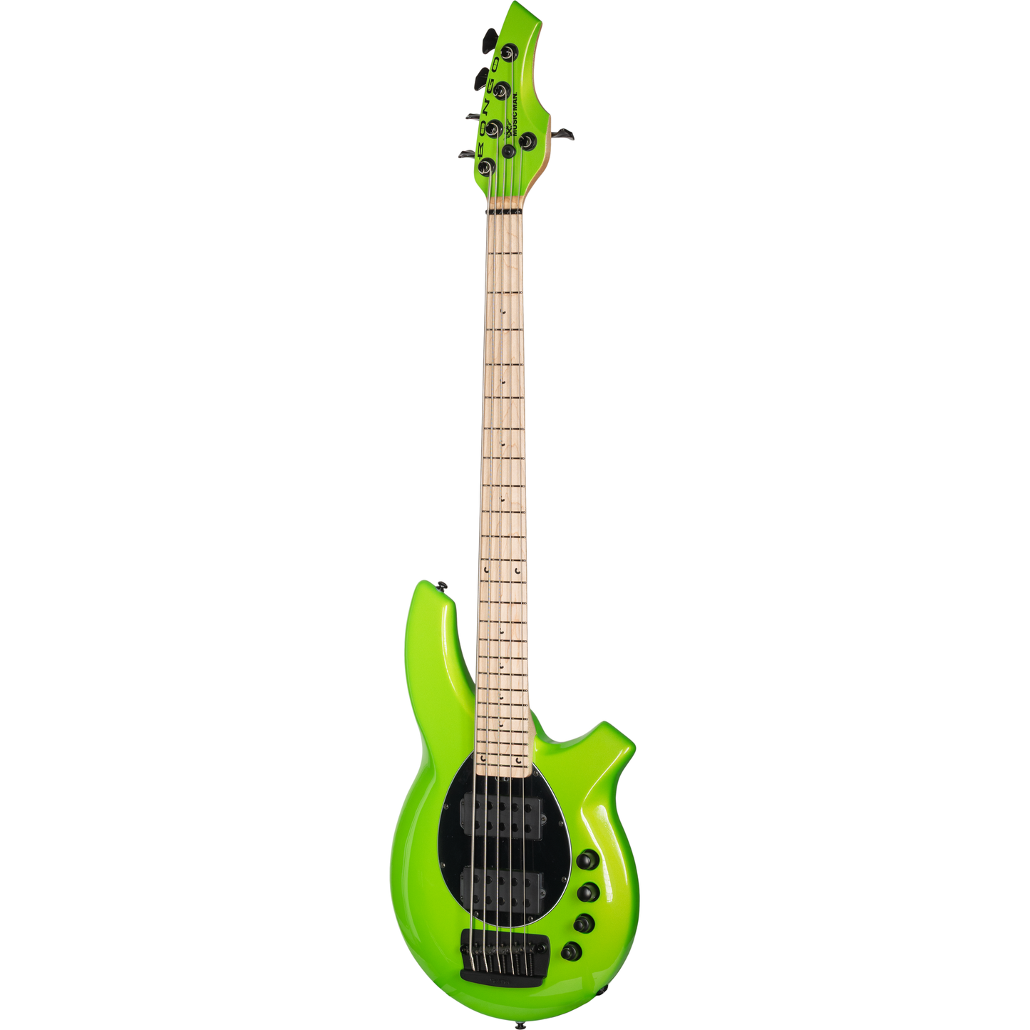 Ernie Ball Music Man Bongo 5 HH 5 String Bass - Mantis Green