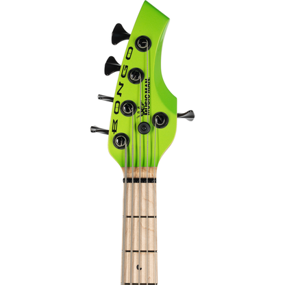 Ernie Ball Music Man Bongo 5 HH 5 String Bass - Mantis Green