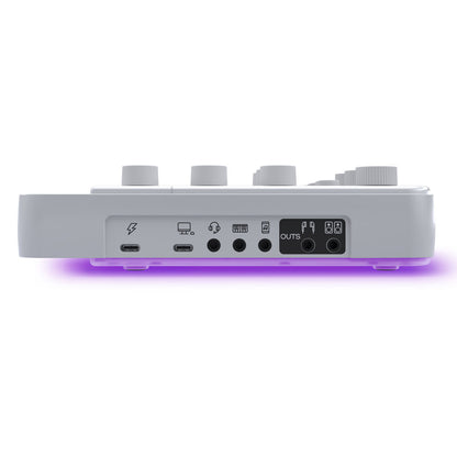 Mackie M-Caster Live Portable Live Streaming Mixer, White