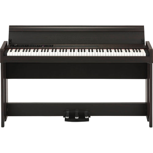 Korg C1 Heritage Series 88-Key Digital Piano - Rosewood Brown