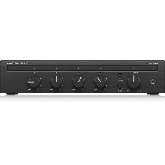 Lab Gruppen CMA1201 120W Commercial Mixer Amplifier with 4 Inputs