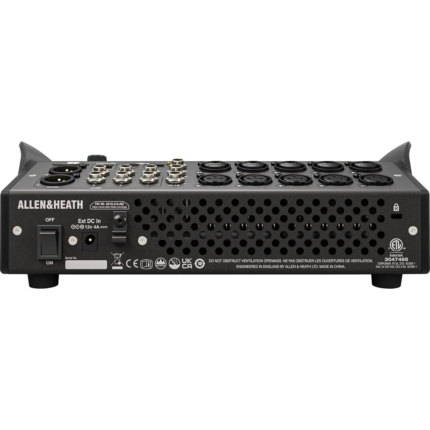 Allen and Heath CQ-12T - Ultra-Compact 12in / 8out Digital Mixer