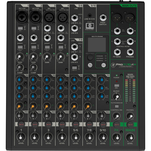 Mackie ProFX10v3+ 10-Channel Analog Mixer
