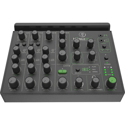 Mackie MobileMix 8-Channel USB-Powerable Mixer for Live Sound and Streaming