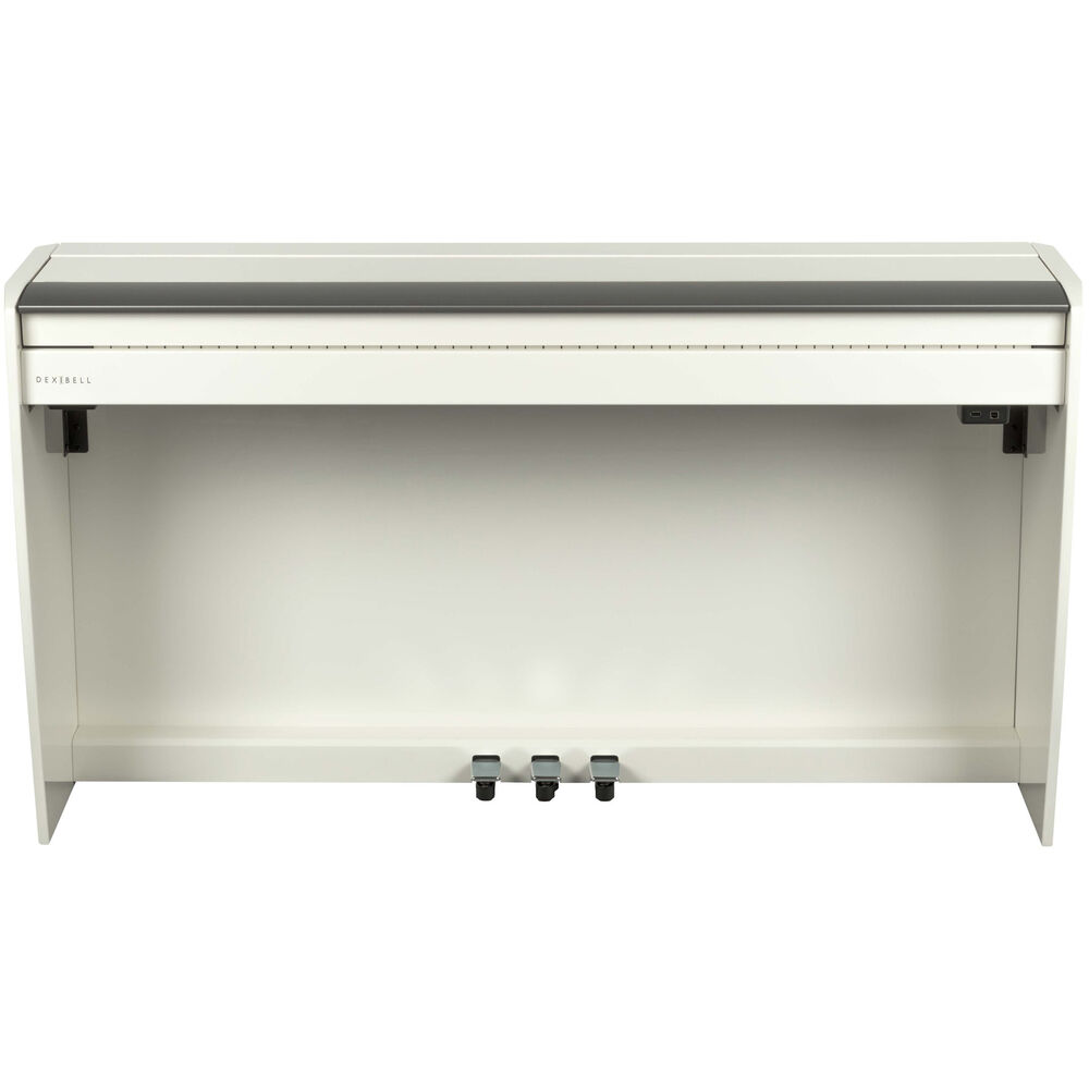Dexibell VIVO H10 Digital Upright Piano with Bench (Matte White)
