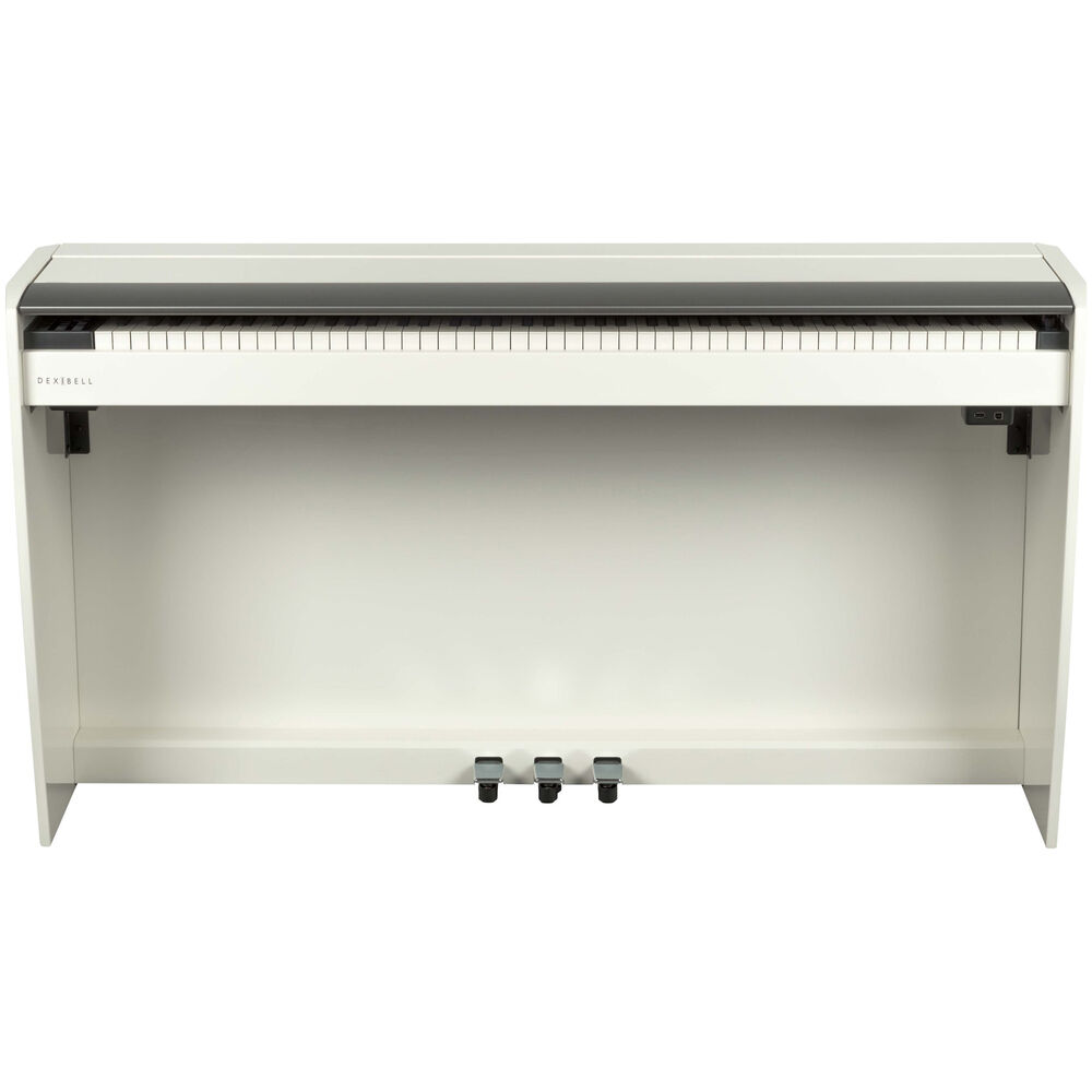 Dexibell VIVO H10 Digital Upright Piano with Bench (Matte White)