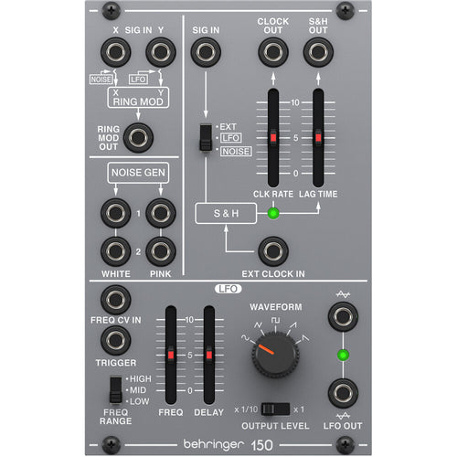 Behringer 150 Ring Mod / Noise / S&H / LFO Eurorack Module
