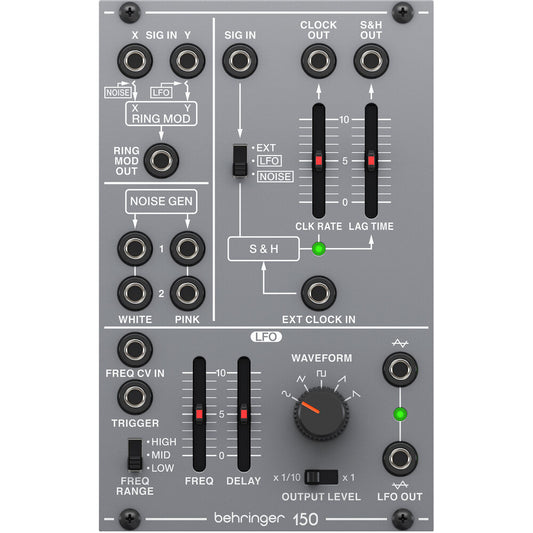 Behringer 150 Ring Mod / Noise / S&H / LFO Eurorack Module