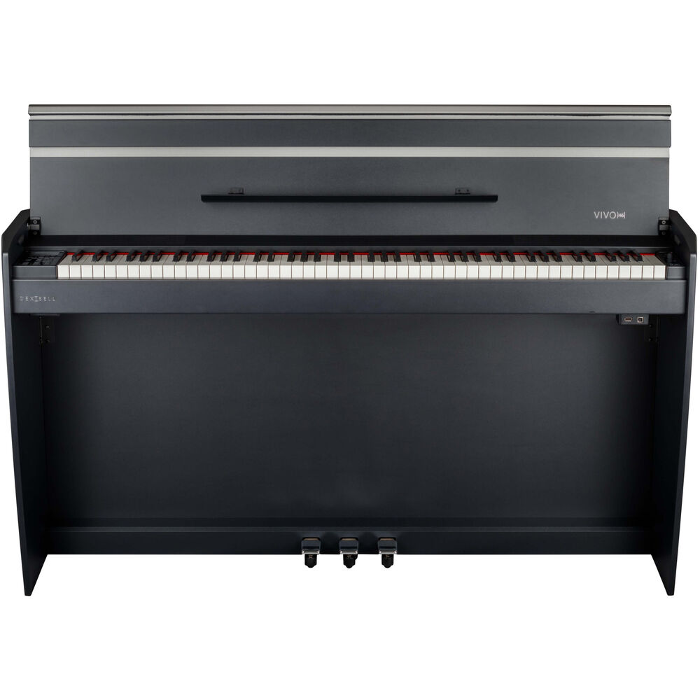 Dexibell VIVO H6 Digital Upright Piano with Bench (Matte Black)
