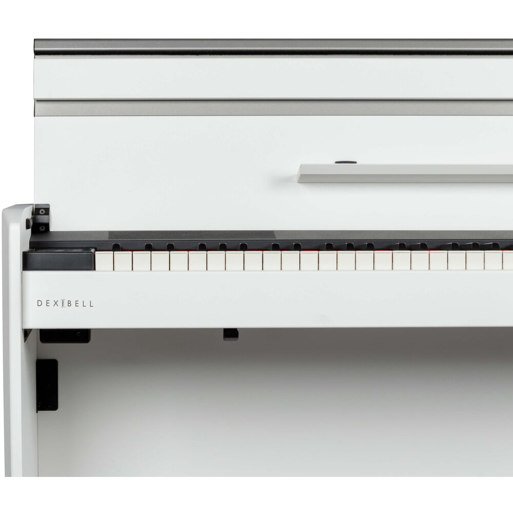 Dexibell VIVO H6 Digital Upright Piano with Bench (Matte White)