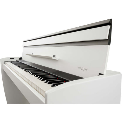 Dexibell VIVO H6 Digital Upright Piano with Bench (Matte White)