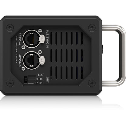 Midas DL8 PoE-Powered 8x8 Stage Box with Midas PRO Preamps