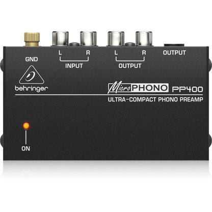 Behringer Microphono PP400 Phono Preamp