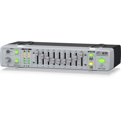Behringer FBQ800 V2 Compact 9-Band Graphic Equalizer with FBQW