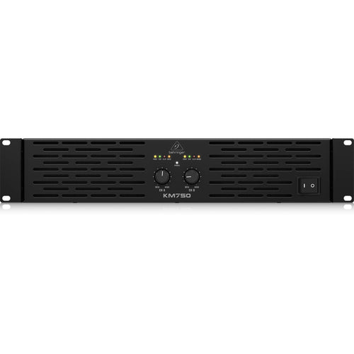 Behringer KM750 750W Stereo Power Amplifier with ATR Technology